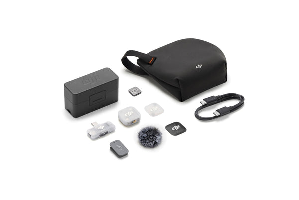 DJI Mic Mini 2 (2 TX + 1 RX + Custodia di ricarica)