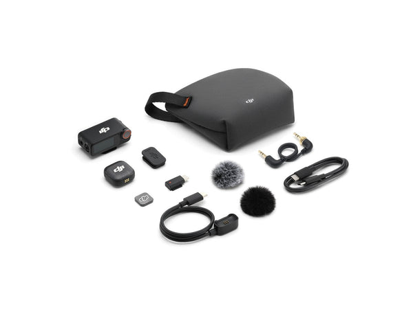 DJI Mic 3 (2 TX + 1 RX + Custodia di ricarica)