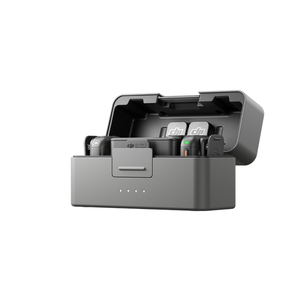 DJI Mic 3 (2 TX + 1 RX + Custodia di ricarica)