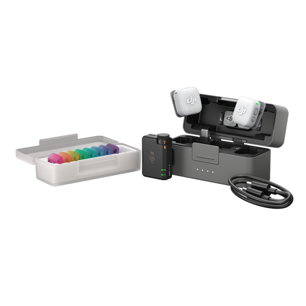 DJI Mic Mini 2 (2 TX + 1 RX + Custodia di ricarica)