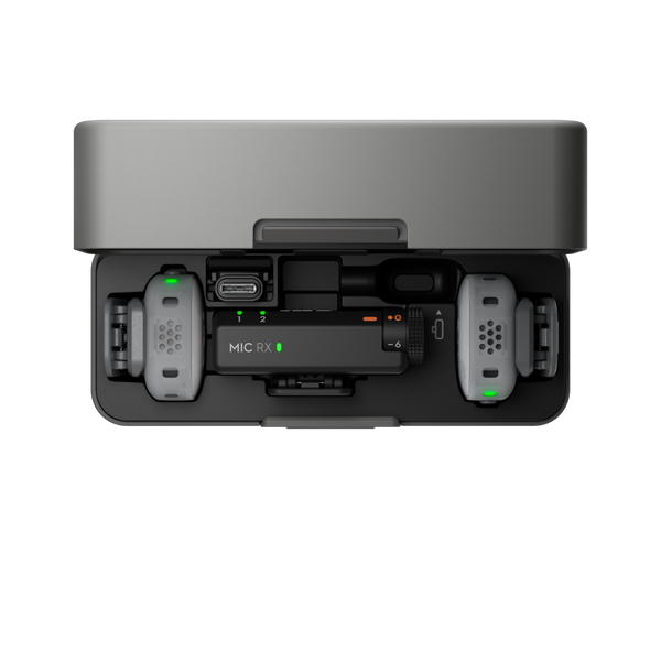 DJI Mic Mini 2 (2 TX + 1 RX + Custodia di ricarica)