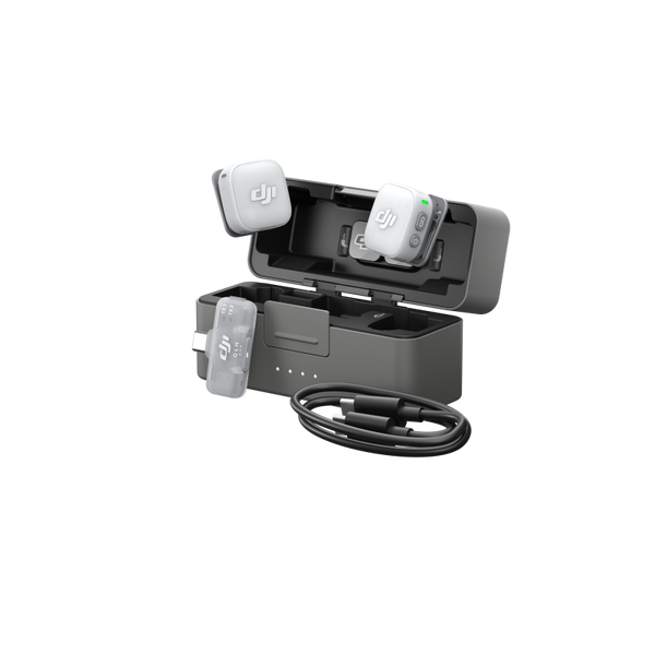 DJI Mic Mini 2 (2 TX + 1 RX + Custodia di ricarica)